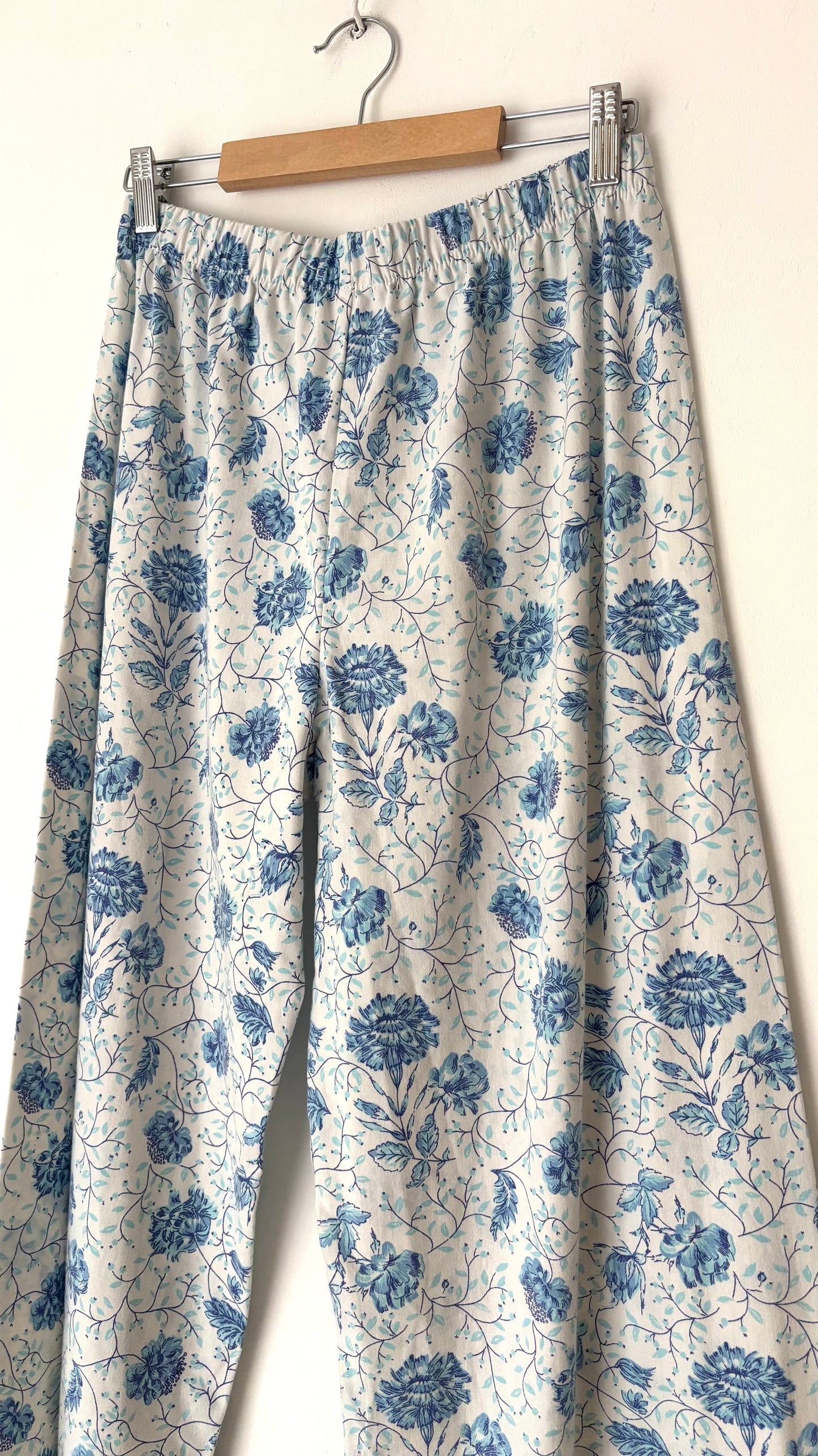 Pantalon Fleurs Bleues - M/L
