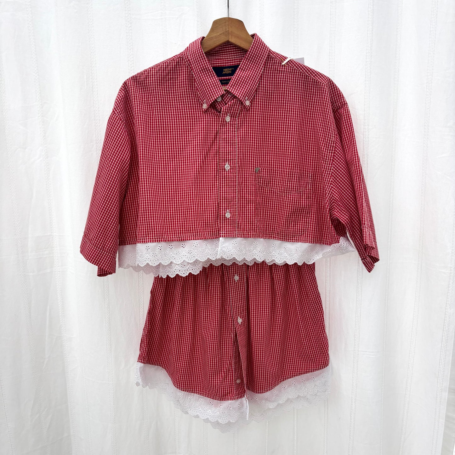 Ensemble Carreaux Rouge