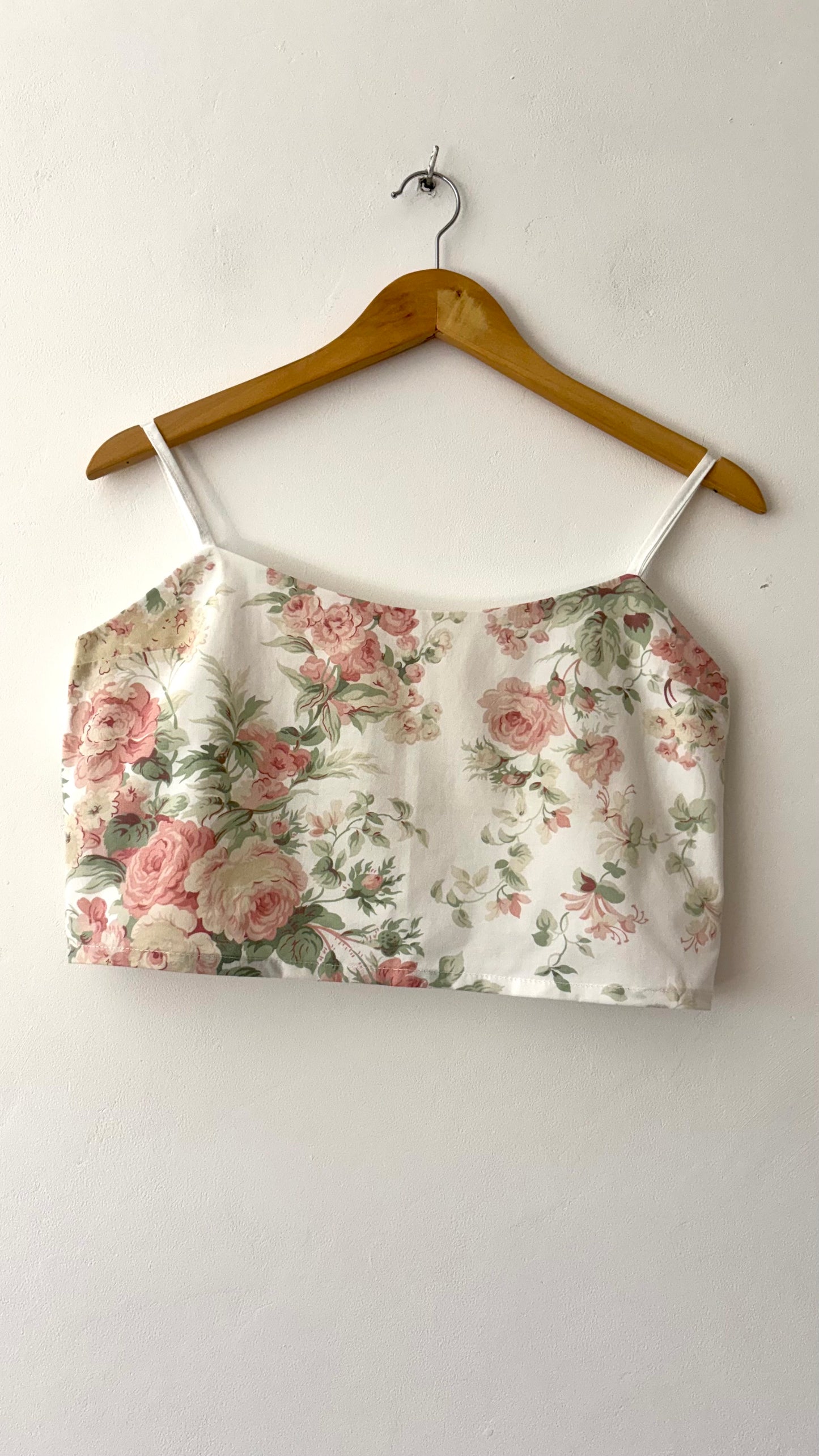 Crop Top Fleurs - L