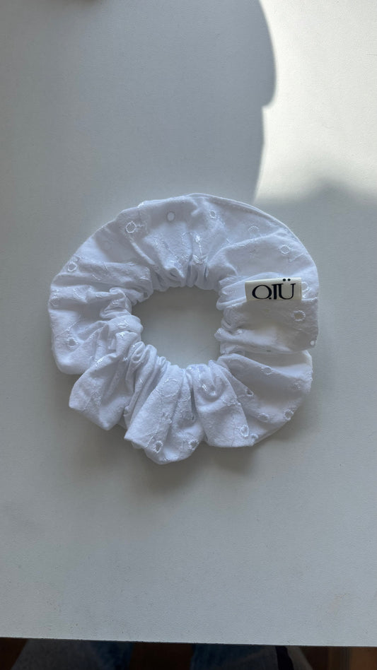 Chouchou Broderie Anglaise