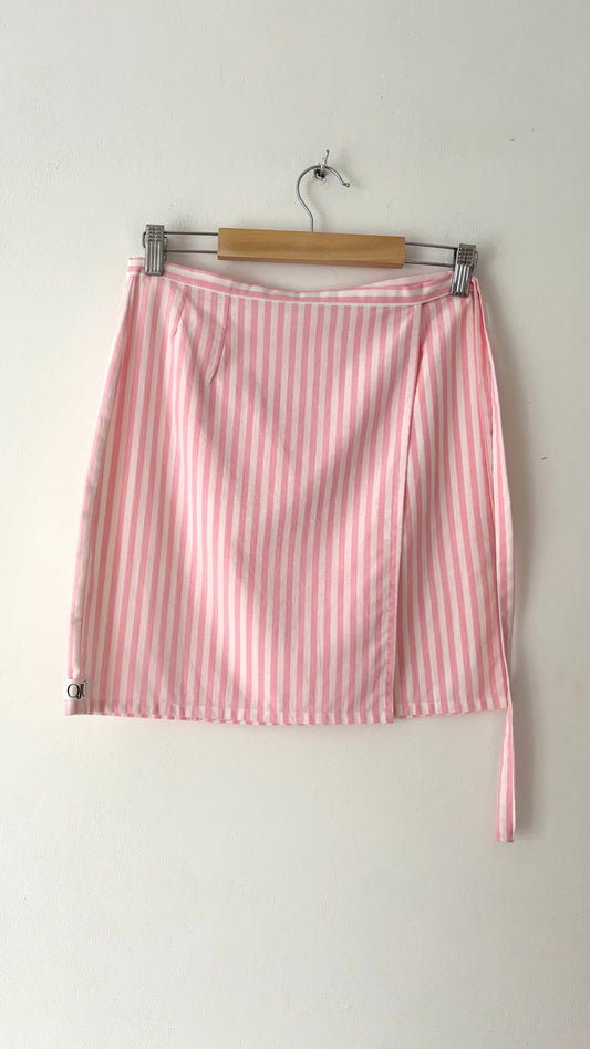 Jupe _ Rayé Rose XS/S