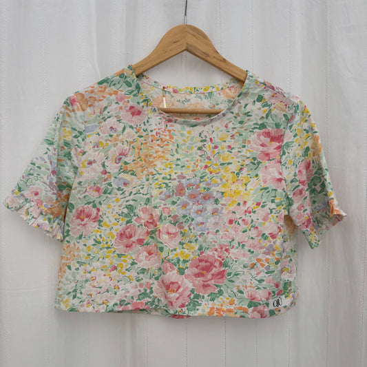 T-shirt Petites Fleurs Multicolores