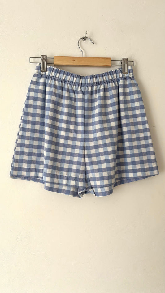 Short Vichy Bleu - M/L