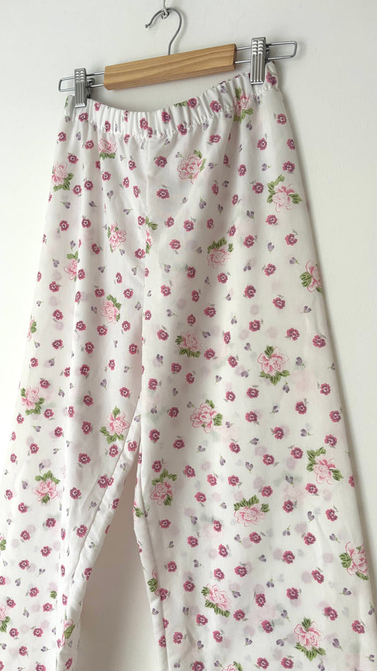 Pantalon Fleurs Rose - XS/S