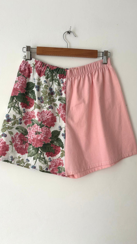 Short Bicolore Fleurs - M/L