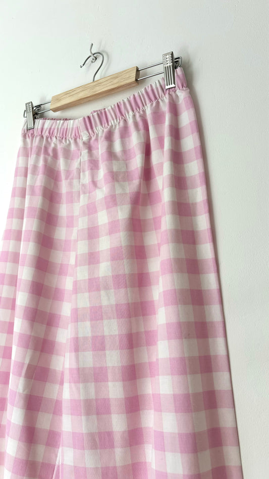 Pantalon Carreaux Rose - Taille S & M